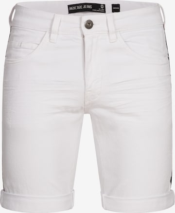 INDICODE JEANS Slimfit Jeans 'Fife' in Wit: voorkant