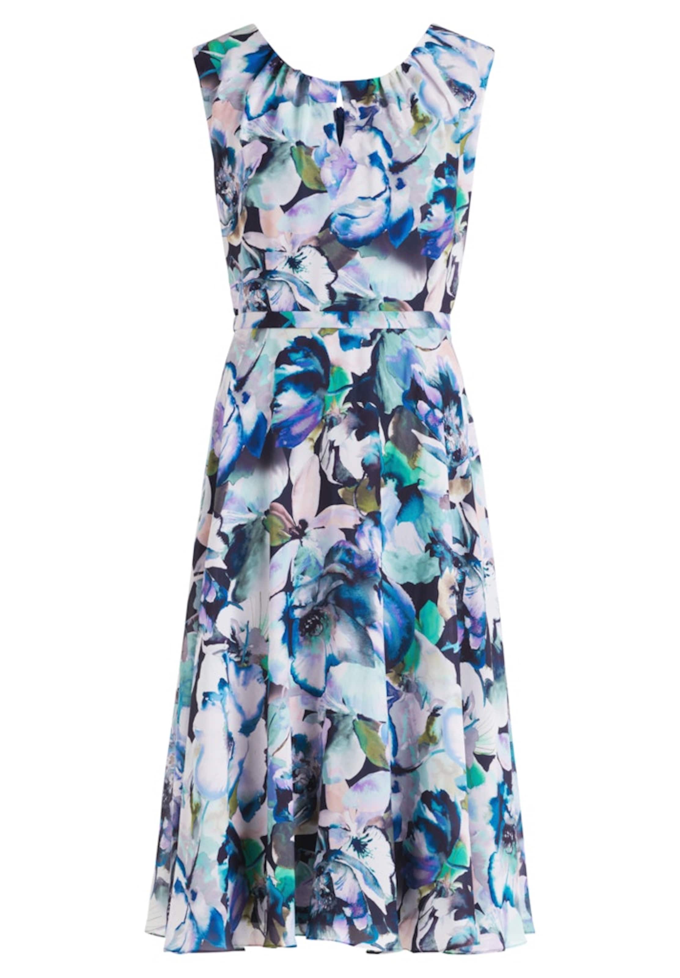 Vera Mont Letní šaty – modrá: přední strana