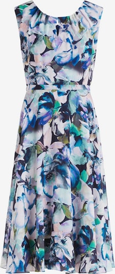 Vasarinė suknelė iš Vera Mont, spalva – indigo spalva / tamsiai mėlyna / nefrito spalva / balta, Prekių apžvalga