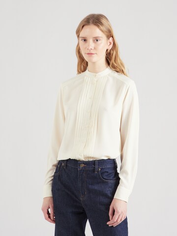 Lauren Ralph Lauren Blouse in Beige: voorkant