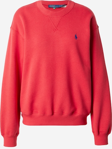 Polo Ralph LaurenSweater majica - crvena boja: prednji dio