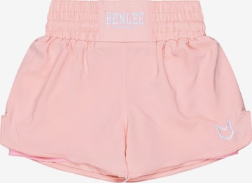 Regular Pantaloni sport 'Dooby' de la Benlee pe roz: față