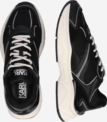 Sneaker low de la Karl Lagerfeld pe negru