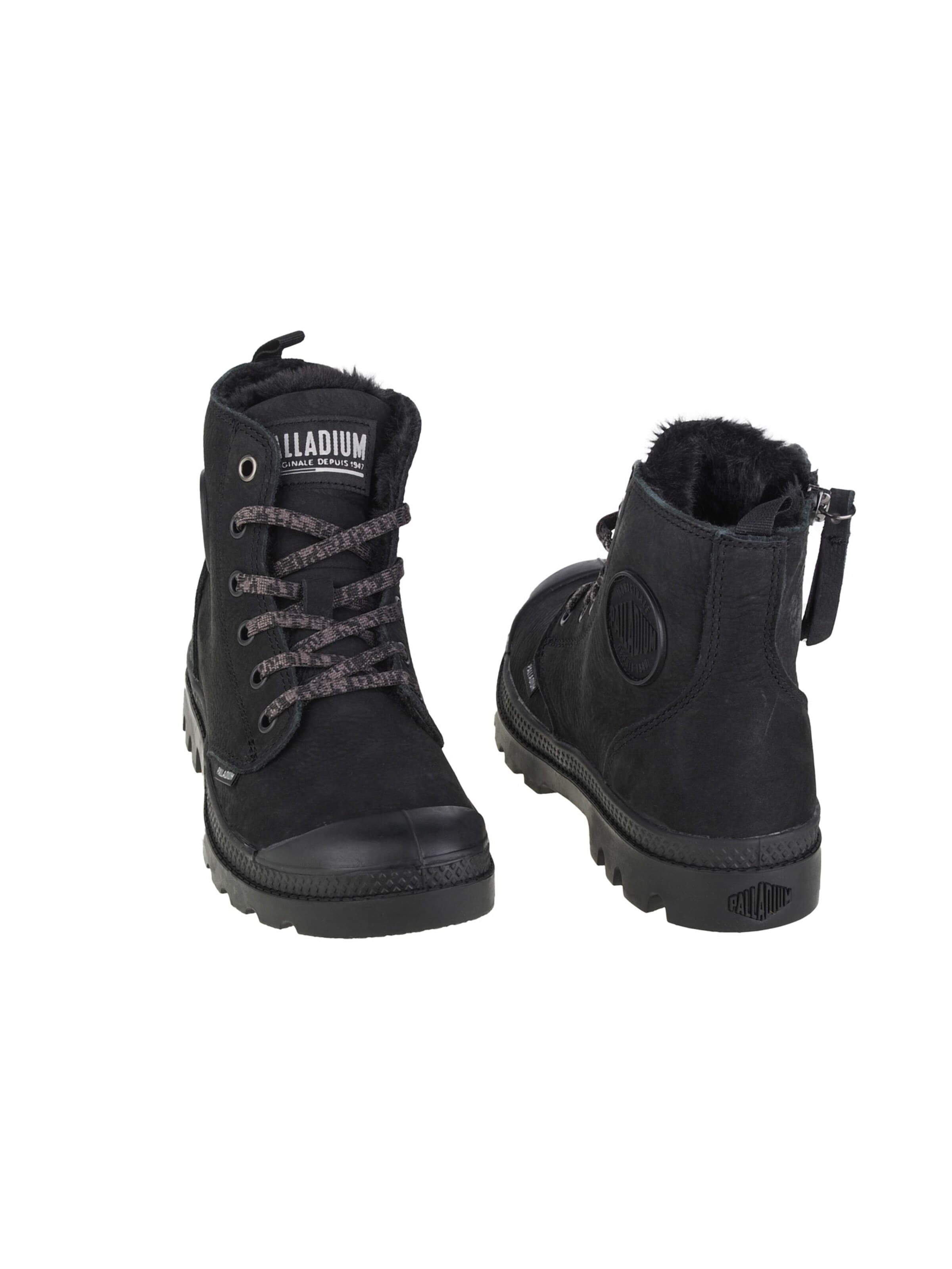 Palladium Sneaker high 'Pampa Hi Zip WL'‌ in Schwarz