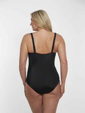 SUNFLAIR Bustier Badeanzug in Braun
