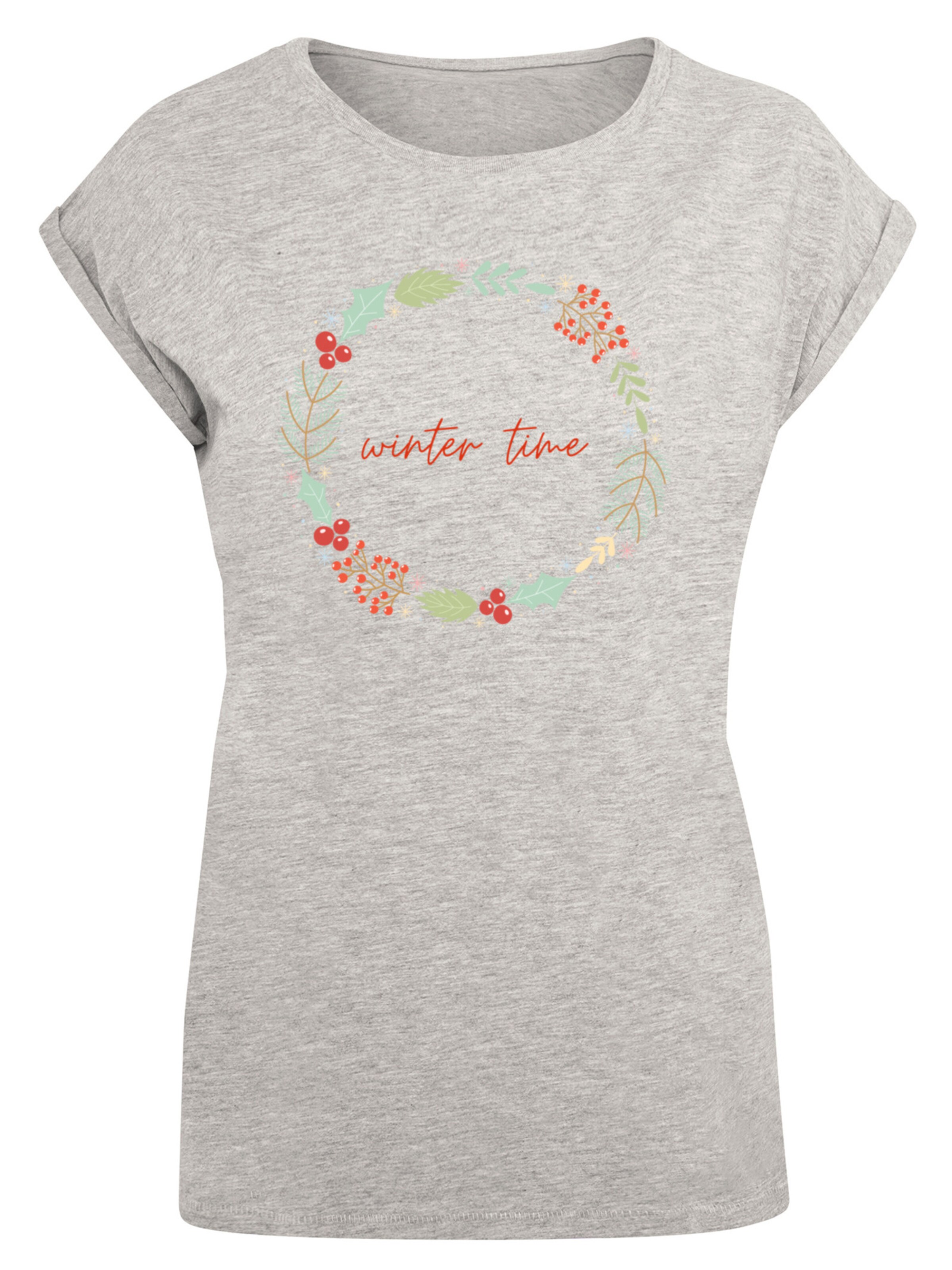 F4NT4STIC Shirt in Grau: Vorderseite