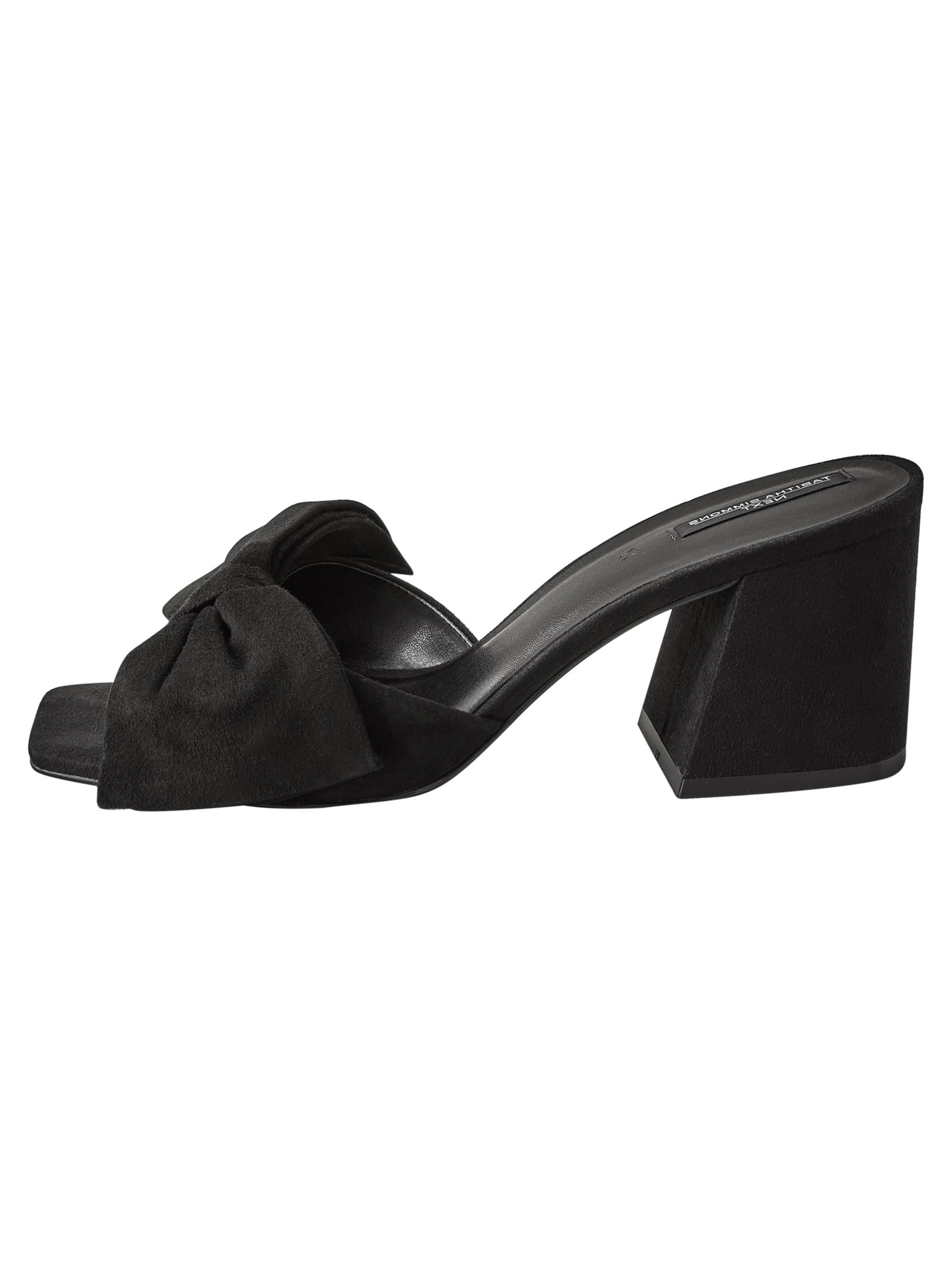 Next Mule 'Liv' in Black: front