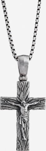 REYTELPrivjesak 'CHRIST CRUCIFIX. SALVATION' - srebro boja: prednji dio