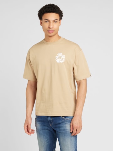 VANS T-shirt 'CIRCLE' i brun