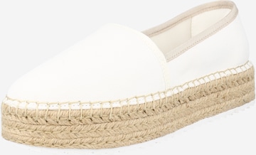 Tommy Jeans Espadrilles in White: front