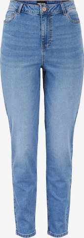 Pieces Tall Regular Jeans 'KESIA' in Blauw: voorkant