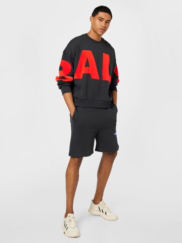 Ball Sweatshirt 'WHAM FLOCK' in Schwarz
