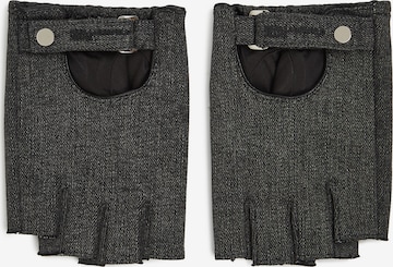 juoda KARL LAGERFELD JEANS Trumpos pirštinės be pirštų galų: priekis