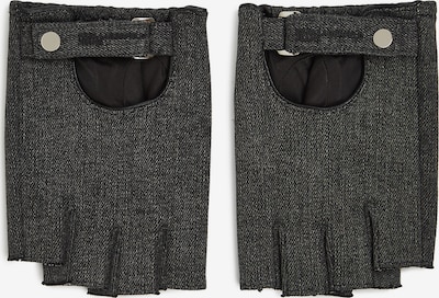 Trumpos pirštinės be pirštų galų iš KARL LAGERFELD JEANS, spalva – juoda, Prekių apžvalga