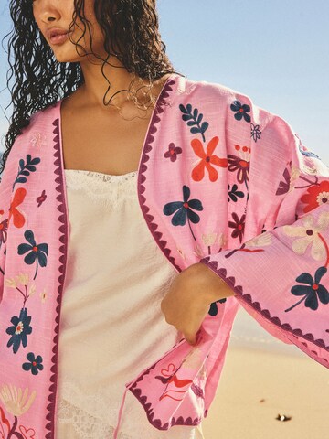 Veste mi-saison Next en rose