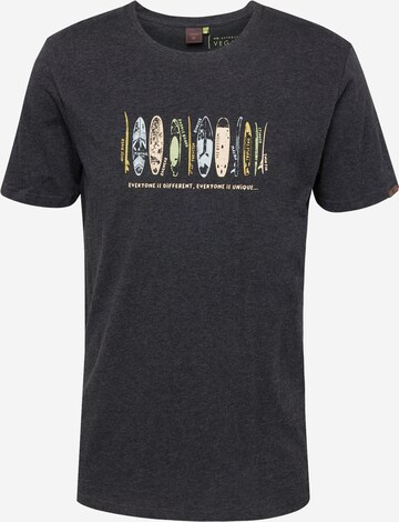 T-Shirt 'BOARDY' Ragwear en gris : devant