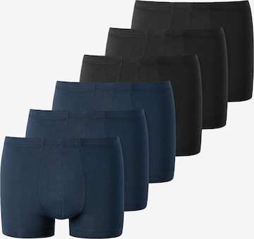 uncover by SCHIESSER Boxershorts ' Uncover Cotton ' in Blauw: voorkant