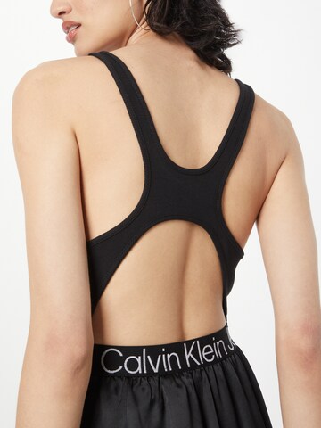 Calvin Klein Jeans Kleid in Schwarz