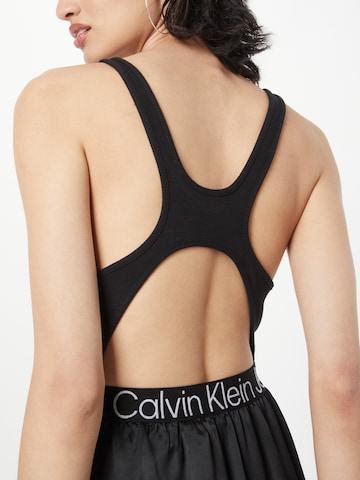 Calvin Klein Jeans Jurk in Zwart