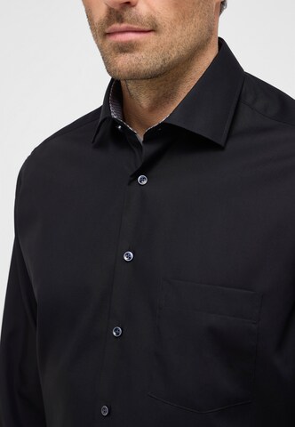 ETERNA Regular fit Business shirt in Black
