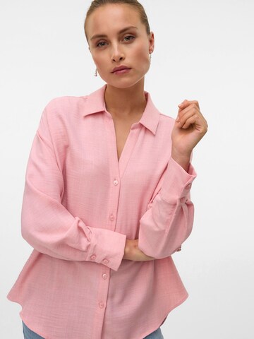 VERO MODA Blouse 'VMMelanry' in Pink: front