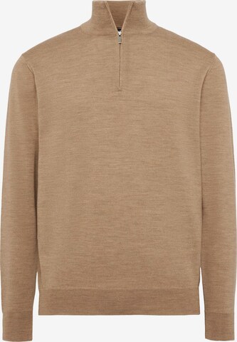 Boggi Milano Sweater in Beige: front