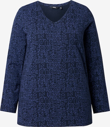 Ulla Popken Shirt in Blue: front