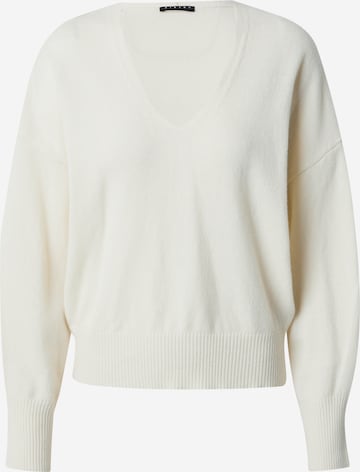 Pull-over Sisley en blanc : devant