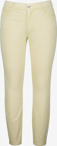 Studio Untold Skinny Jeans in Yellow: front