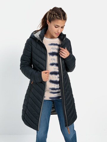 CAMEL ACTIVE Between-Seasons Coat in Blue: front