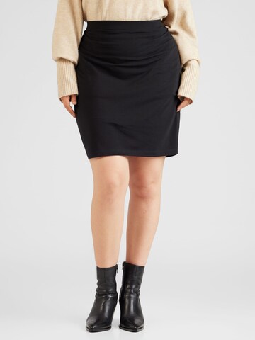 ABOUT YOU Curvy Skirt 'Lilou' in Grey: front