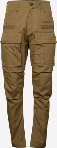 Effilé Pantalon cargo G-Star RAW en vert : devant