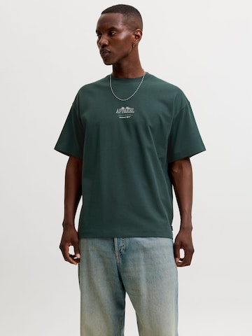 JACK & JONES Shirt in Green: front