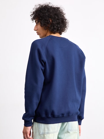 ADIDAS ORIGINALS Sweatshirt 'Trefoil Essentials' in Blue: back