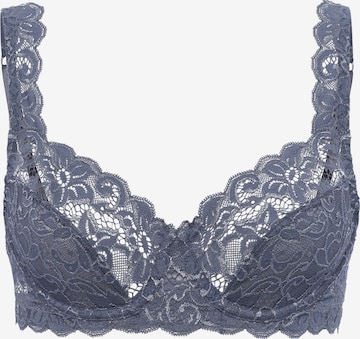 Hanro Bra 'Moments' in Grey: front