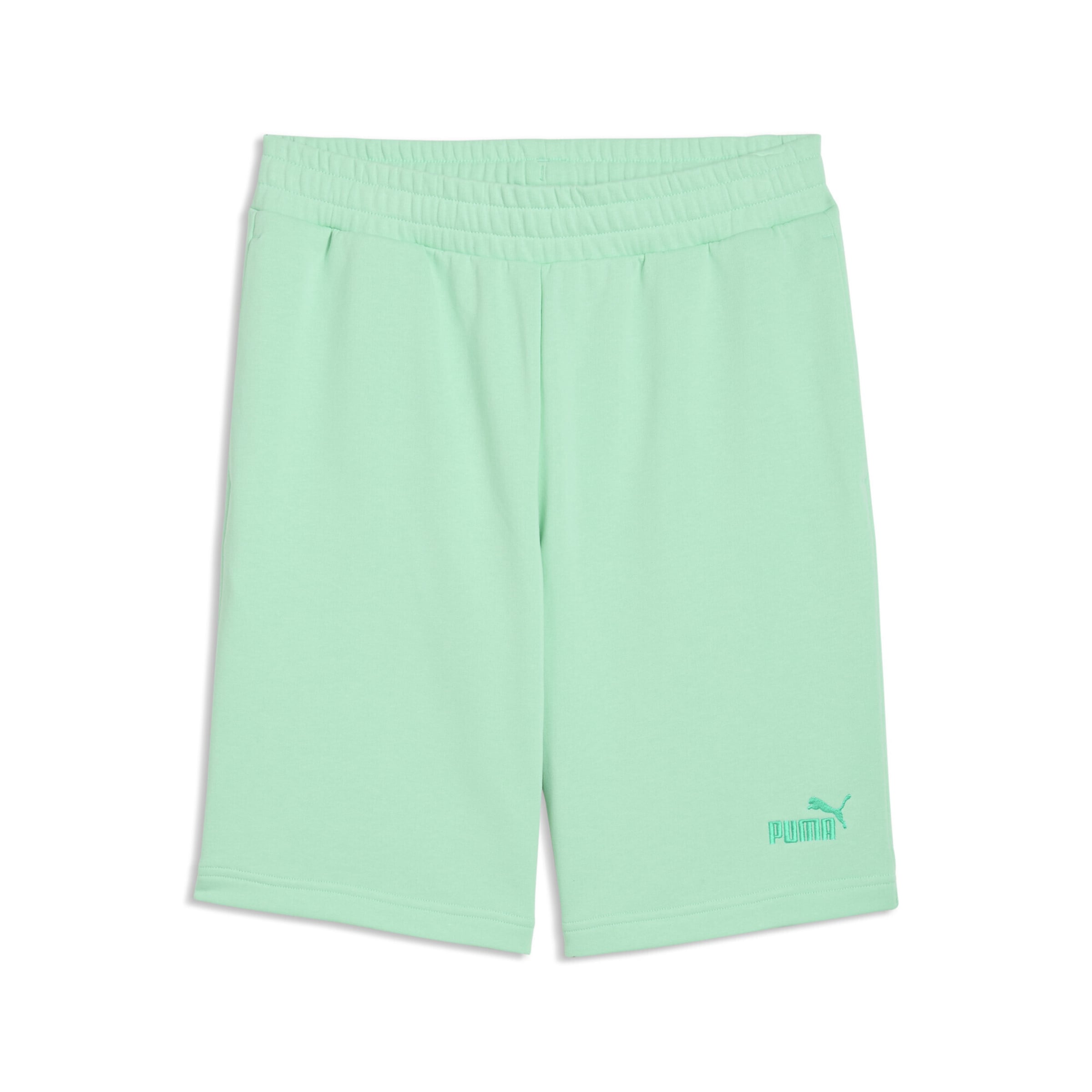 PUMA Regular Sportbroek 'Essentials No. 1' in Groen: voorkant