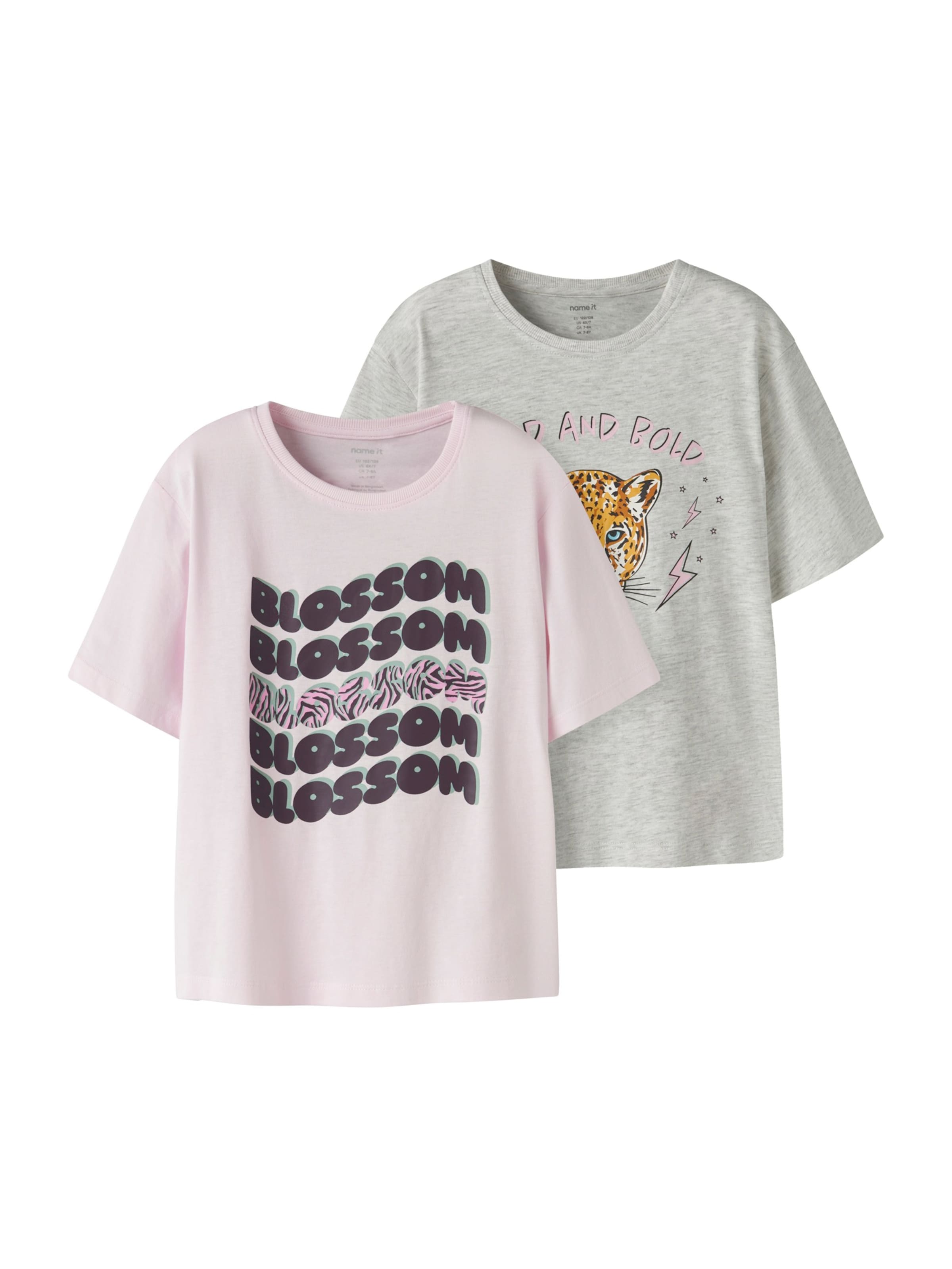 NAME IT T-Shirt in Grau: Vorderseite