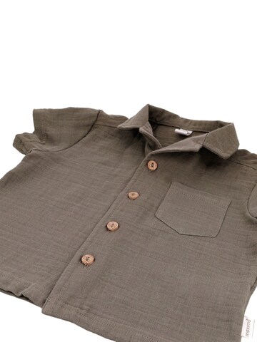 MAXIMO Regular fit Button Up Shirt in Brown