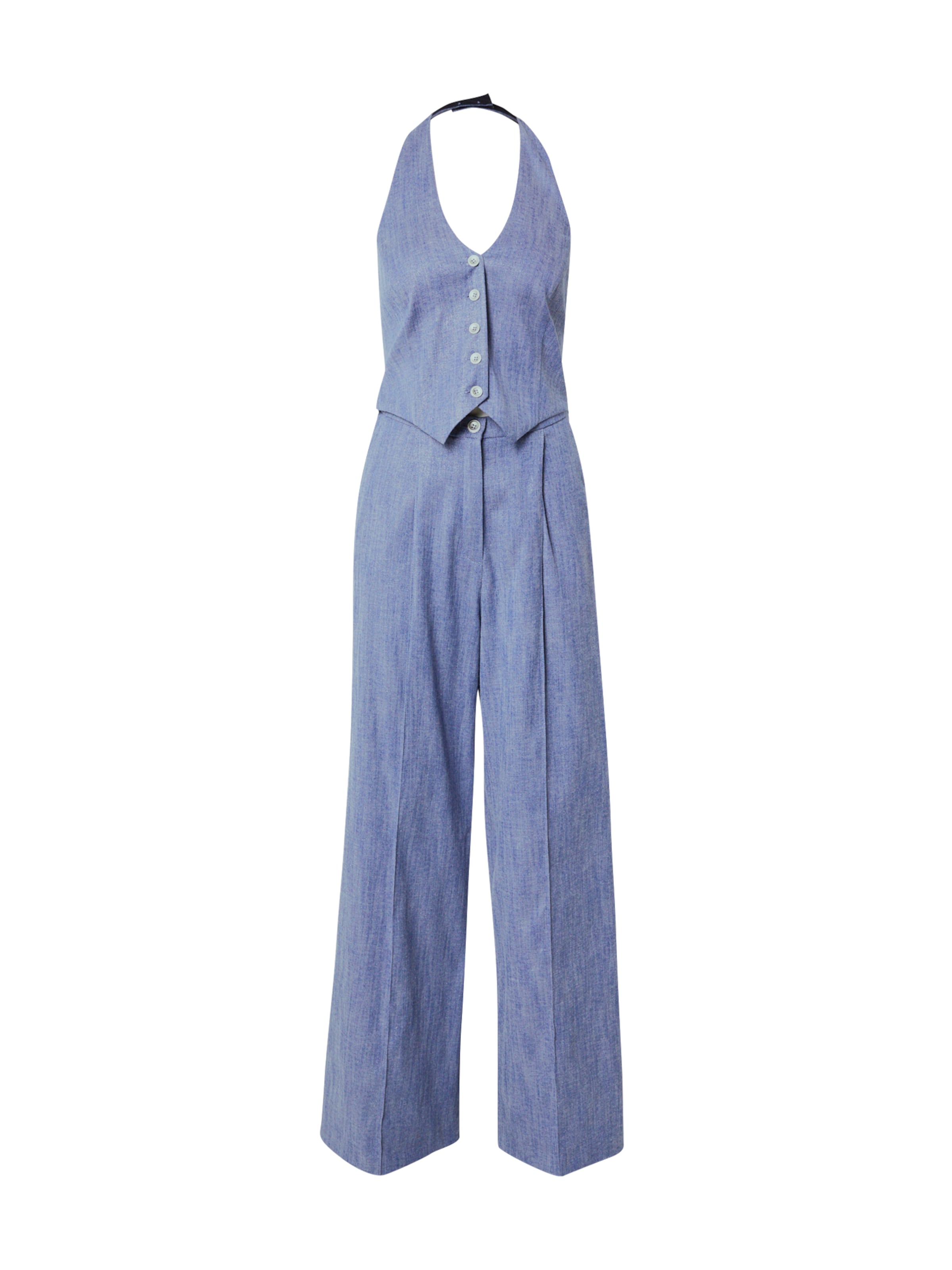 SWING Jumpsuit in Blue: front