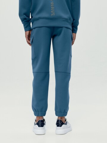 Born Tapered Sportbroek 'Grau' in Blauw