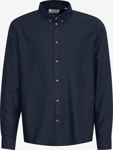 !Solid - Ajuste regular Camisa 'Pete' en azul: frente