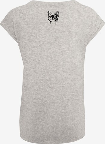 Merchcode Shirt 'Flowers Bloom' in Grey