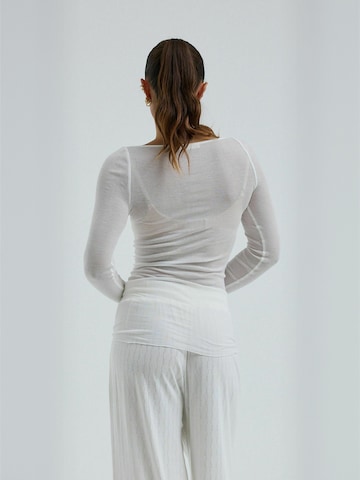 T-shirt Seamless Basic en blanc