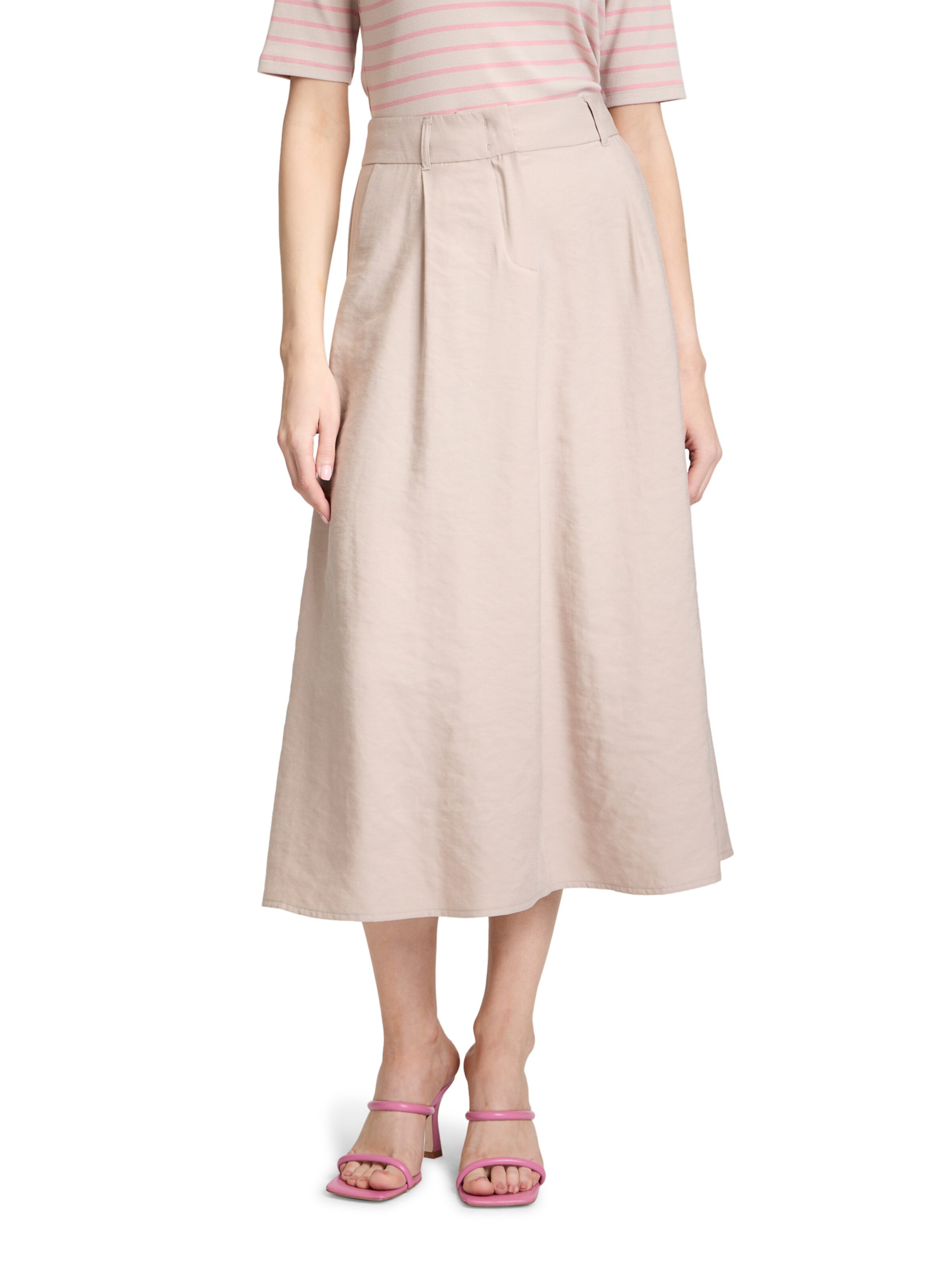 Jupe Betty Barclay en gris : devant