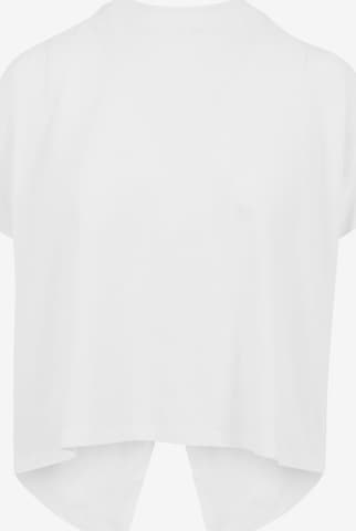 T-shirt Urban Classics en blanc : devant