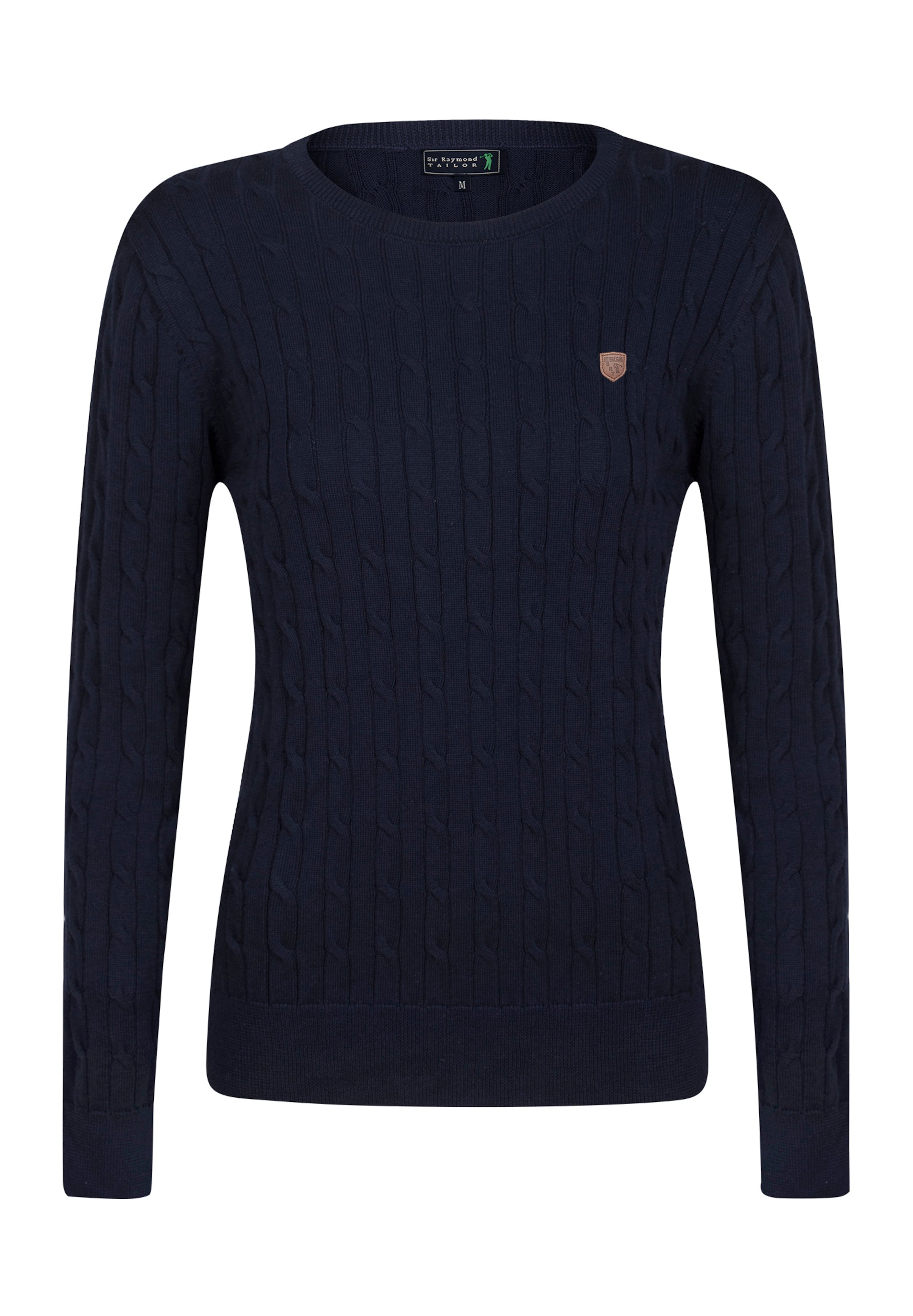 Sir Raymond Tailor Strickpullover 'Authen' in Blau: Vorderseite