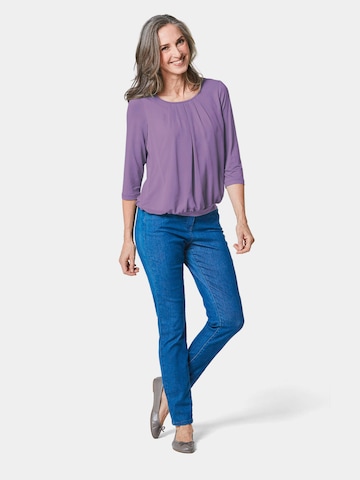 Goldner Blouse in Lila