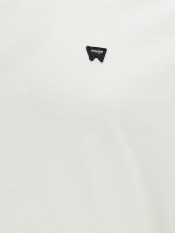 T-Shirt 'SIGN OFF TEE' WRANGLER en blanc