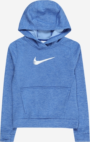 Pull de sport 'MULTI+' NIKE en bleu : devant