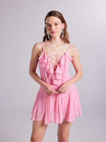 HOLLY LOLLY Dress in Pink: front